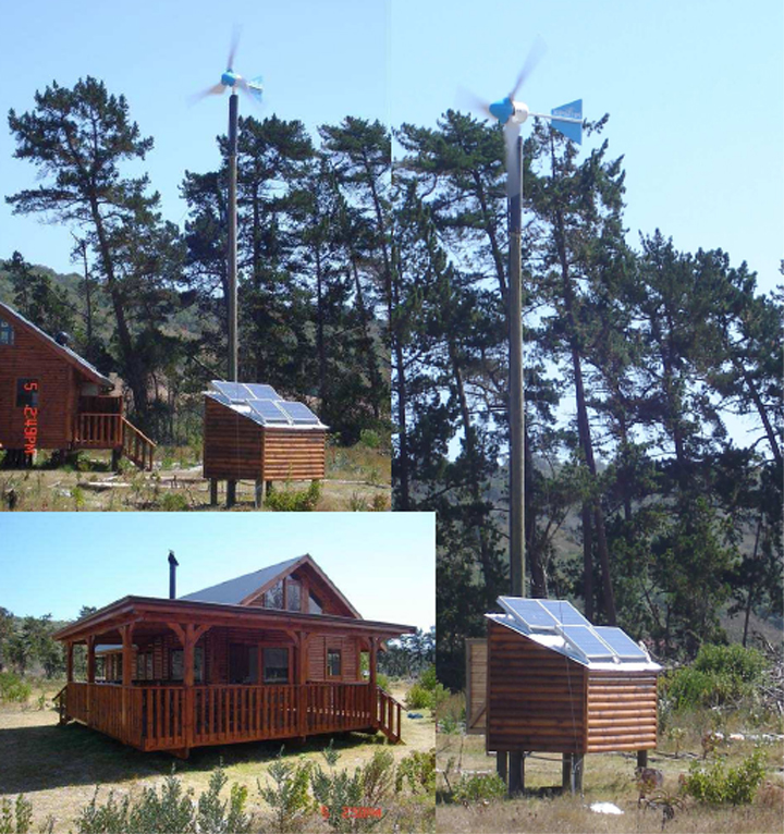 Sedgefield, Western Cape <br> Charging System with 190W solar array 
