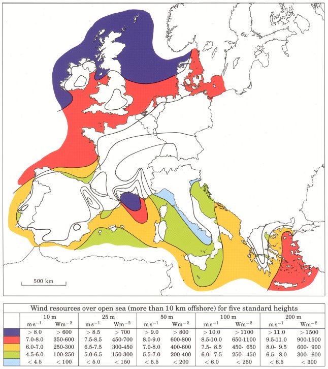 6. European Wind Map